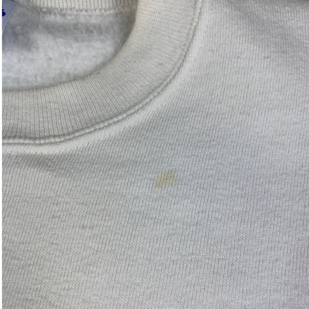 Vintage 1987 USAFA Air Force Academy Jerzees Super Sweats White Crewneck Medium - Picture 7 of 10